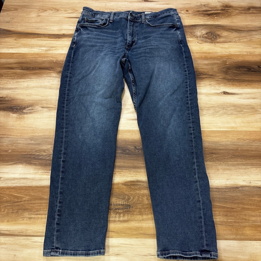 Rag & Bone Fit 2 Slim Jeans 36x30 Seaview Wash Cotton Stretch Blue Denim